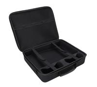 KUIDAMOS Sac de Protection pour Console de Jeu Slim avec Bande élastique, étui de Rangement de Grande capacité pour Contrôleurs Doubles, Idéal pour Les Voyages, Matériau en Nylon, Gris