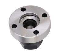 KUIDAMOS Siège de Mandrin à Bride en Acier Inoxydable Antirouille ER16-D45, Support de Pince D'écrou Excentrique pour Rectifieuse de Tour, Installation Facile pour les Machinistes