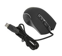KUIDAMOS Souris de Jeu USB 2.0 RVB Rétroéclairée, Design Ergonomique, Capteur Optique, Souris D'ordinateur Portable pour Jeu, Bureau, Maison, 4 DPI Réglables, D'ordinateur pour Joueur sur PC (Noir)