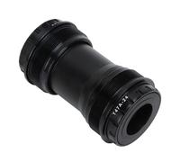 KUIDAMOS Support Inférieur de Vélo de Route, Roulement à Pression pour les Environnements de Conduite Difficiles, Coque en Alliage D'aluminium, Réduction du Bruit, Diamètre Intérieur de 24 Mm pour les