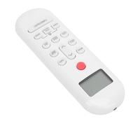 KUIDAMOS Télécommande AC de Remplacement Durable pour Climatiseur 0010404555D, 2 Unités, Accès Facile à Toutes Les Fonctions