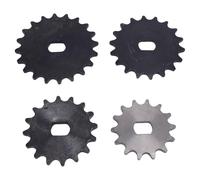 KUIDAMOS Transmission de Puissance Fiable, Pignon de Chaîne 420, pour Tricycles électriques, Motos, Go Kart, Ensemble en Acier 4 Pièces pour Mise à Niveau ou Réparation