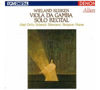 Kuijken, Wieland - Oeuvres pour viole de gambe
