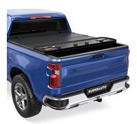 KUIPERAUTO Housse de protection pour tonneau de camion rigide compatible avec Chevrolet Silverado GMC Sierra 2007-2013 1500 en aluminium (ne convient pas aux modèles 2007 Classic) Fleetside - Lit