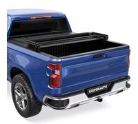 KUIPERAUTO Housse de tonneau Tri Soft de 1,5 m compatible avec Chevrolet Silverado/GMC Sierra 1500 | Silverado/Sierra 2500HD/3500HD Fleetside On Top 15-18 15-18