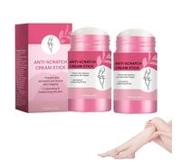 KUIRUNRX® Anti-frottement Cuisse, 2 PCS Crème Anti-friction pour Les Cuisses, Stick Anti Frottement Cuisse pour Aisselles, Cou, Pieds, Protection Durable, 40G