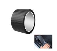 KUIRUNRX® Film Carbone Autocollant pour seuils de portière de Voiture, Motif en Fibre de Carbone Nano Autocollant, 5 cm x 10 m, en Fibre de Carbone, Film de Protection Autocollant pour la Plupart des