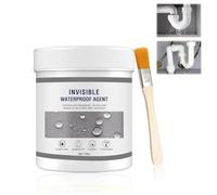 KUIRUNRX® Invisible Waterproof Sealant, 100ml Super Strong Bonding Spray Avec Brosse, Bathroom Tile Windows Sealant Agent Pour Toiture Et Mur Extérieur (1)