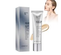 KUIRUNRX® No-Filter Primer, Apparence des Pores Minimisées, Teint uniformisé, Formule Légère, Crème Raffermissante Longue Durée, Pour le Maquillage Quotidien et le Raffermissement de la Peau (30ML)