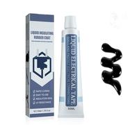 KUIRUNRX® Ruban isolant liquide, Gaine isolante liquide, colle ignifuge résistante aux hautes températures, pour l'intérieur et l'extérieur (50ml) (A)