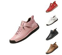 Kuisoe Chaussures orthopédiques Montela indolores et confortables - Soutien confortable - Chaussures pieds nus imperméables - Faciles à mettre et à enlever, Rose, 46 EU