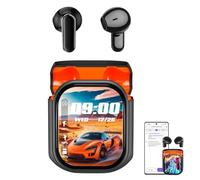 Kuisoe Luminea HTC Traducteur Casque Bluetooth intelligent avec écran tactile 156 langues (Noir)
