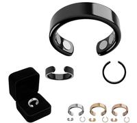 Kuisoe Nevolta VitalRing Nevolta Bague magnétique de thérapie magnétique Nevolta pour réduire et améliorer la qualité du sommeil., Métallique, no