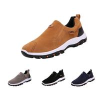 Kuisoe UFK Chaussures de sport orthopédiques pour homme - Légères, respirantes et antidérapantes - Pour la course et l'utilisation quotidienne, marron, 39 EU