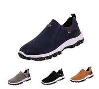 Kuisoe UFK Chaussures de sport orthopédiques pour homme - Légères, respirantes et antidérapantes - Pour la course et l'utilisation quotidienne, bleu, 46 EU
