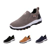 Kuisoe UFK Chaussures de sport orthopédiques pour homme - Légères, respirantes et antidérapantes - Pour la course et l'utilisation quotidienne, gris, 46 EU