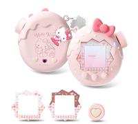 Kuitmor Sweetheart Coque en silicone chocolat compatible avec Tamagotchi Paradise, coque de protection souple avec motif cœur bonbon, peau anti-rayures et antichoc pour appareil virtuel d'animal de