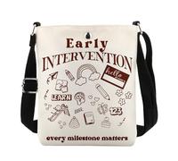 KUIYAI Cadeau spécial pour enseignant, sac à bandoulière d'intervention précoce, cadeau d'éducateur de la petite enfance, cadeau thérapeute (intervention précoceUK)