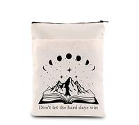 KUIYAI Couverture de livre Velaris The Night Court - Cadeau avec fermeture éclair - Pour les amateurs de livres, Hard Day Win, S, Moderne