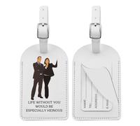 KUIYAI Étiquette de bagage inspirée du Crime Show, « Life Without You Would Be Especially Heinous, True Crime Fan »