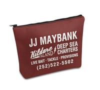 KUIYAI JJ Deep Sea Charters Trousse de maquillage Cadeau de pêche JJ Cadeau de vie Pogue Cadeau d'aventure Cadeau OBX, Deep Seauk, Mode