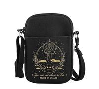 KUIYAI MAOFAED Sac à bandoulière amusant pour fan de jeu, You're Not Alone in This None of Us Are, cadeau de jeu humoristique sombre (aucun d'entre nous UK)