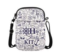 KUIYAI Sac à bandoulière Oh Ship Kit pour les amateurs de croisière, sac de croisière, cadeau de croisière pour ami, cadeau de croisière familial (shipKitUK)