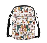 KUIYAI Sac à bandoulière pour psychologue scolaire, cadeau de psychologue enregistré, cadeau d'éducateur spécial (normalCurveUK)