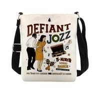 KUIYAI Sac à bandoulière vintage des années 90 pour lui, elle, pour fan de télévision, cadeau amusant (Music DanceUK)