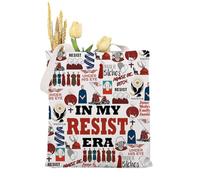 KUIYAI Sac fourre-tout inspiré de l'émission télévisée, Praise Be Bitches, cadeau féminisme, sous son œil, Blessed Be The Fruit, Resist Erauk, middle