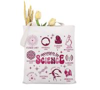 KUIYAI Sac fourre-tout Women In Science - Cadeau pour enseignant de science et de biologie - Inspiration Stem, Women in Science Toteuk, MIDDLE