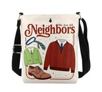 KUIYAI We Are All Neighbors Sac à bandoulière pour voisinage