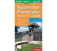 Kujawsko-pomorskie Podróżownik Mapa tur. 1:250 000
