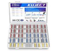 Kuject Lot de 270 connecteurs de fils à souder, auto-soudés, thermorétractables étanches et isolés, pour joints de fil stéréo pour bateau, camion, bateau, camion
