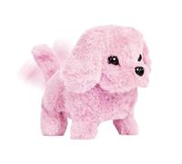 Kukecai Chien en Peluche Électrique | Réaliste et Interactif | Canin Électrique Aboie et Remue La Queue - pour Garçons, et Adolescents, pour Salon, Chambre, Dortoir, Voyage et