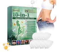 Kukecai Nano-patch à Micro-aiguilles - Soutien métabolique 10-en-1 | Patchs corporels naturels - Pour ventre plat, utilisation à domicile, voyage, sport, sommeil, femmes, hommes, conscients de leur