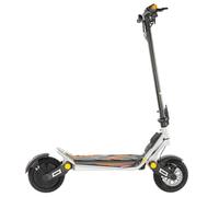 Kukirin Adult Electric Scooter, Brushless Hub Motor, Front and Rear Disc Brake & E-Brake, LED Lights, Front and Rear Shock Absorption, 3 Speed Mode, LCD Display, Large Battery for 45km Range