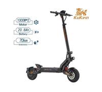 Kukirin G2 Master 2025 amélioré 52V 20.8Ah 1000W*2, vitesse 60km/h, endurance 70km, scooter électrique à pneus à vide de 10 pouces