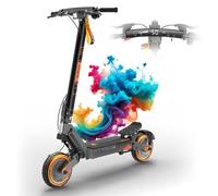 KuKirin G2 Ultra Trottinette Électrique Adulte Doubles Moteurs, Batterie 48V 18Ah Autonomie 55 km & Écran Tactile Traversant avec Haut-Parleurs Bluetooth, Trottinette Tout-Terrain Flagship 2025