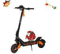 Kukirin G3 Scooter électrique tout-terrain pliable 1200 W Moteur arrière 50 km/h Vitesse maximale 52 V 18 Ah Batterie au lithium Portée 70 km Frein à disque Charge 120 kg ★★★★★ Conception solide tout-