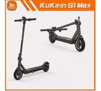 KuKirin S1 MAX Trottinette Électrique Pliable Adulte 350W, Batterie 36V 10.4Ah,25km/h, Autonomie 39km Pneus 8'', Scooter Urbain