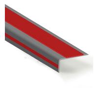 KUKIXKK Bandes de Protection Nez Marche Profil d’Angle pour Nez en Caoutchouc, d'escalier-Protection Bande Bordure l'intérieur et l'extérieur, Largeur 2,5 x cm(Reddish Brown,L 70in/1.77m)