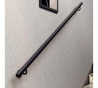KUKIXKK Rampes d'escalier pour marches intérieures et extérieures, Rampe de sécurité, rampes d'escalier, Barres d'appui pour Personnes âgées, Rampe murales(14ft/426cm)
