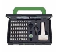 KUKKO Jeu de chiffres et de lettres à frapper 115pces, H. de police 3mm, emmanch. 10 e Quantité:1