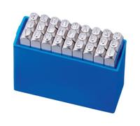 KUKKO Schlagbuchstabensatz 331 27 pcs. Lettres majuscules A-Z Hauteur 2 mm en boîte plastique Quantité:1