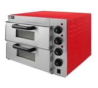 Four à Pizza - KuKoo - 40cm - Double Chambre - Température max 350ºC - Minuterie intégrée