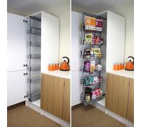 KuKoo Garde-Manger Coulissant de Cuisine - 190-220cm Hauteur Kukoo