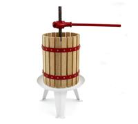 KuKoo - Pressoir à Fruits Traditionnel de 18 Litres pour la Fabrication de Jus de Fruit, Vins et Cidres