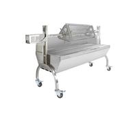 KuKoo Rôtissoire INOX pour 90kg de Viandes avec Grill de Rôtissage Kukoo