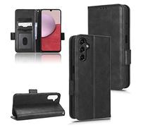 Kukoufey Coque Cuir pour Samsung SM-A146P/N Galaxy A14 5G / SM-A146P/DSN SM-A146P Coque Housse Etui Cover,Coque pour Samsung Galaxy A14 5G étui pour téléphone Black